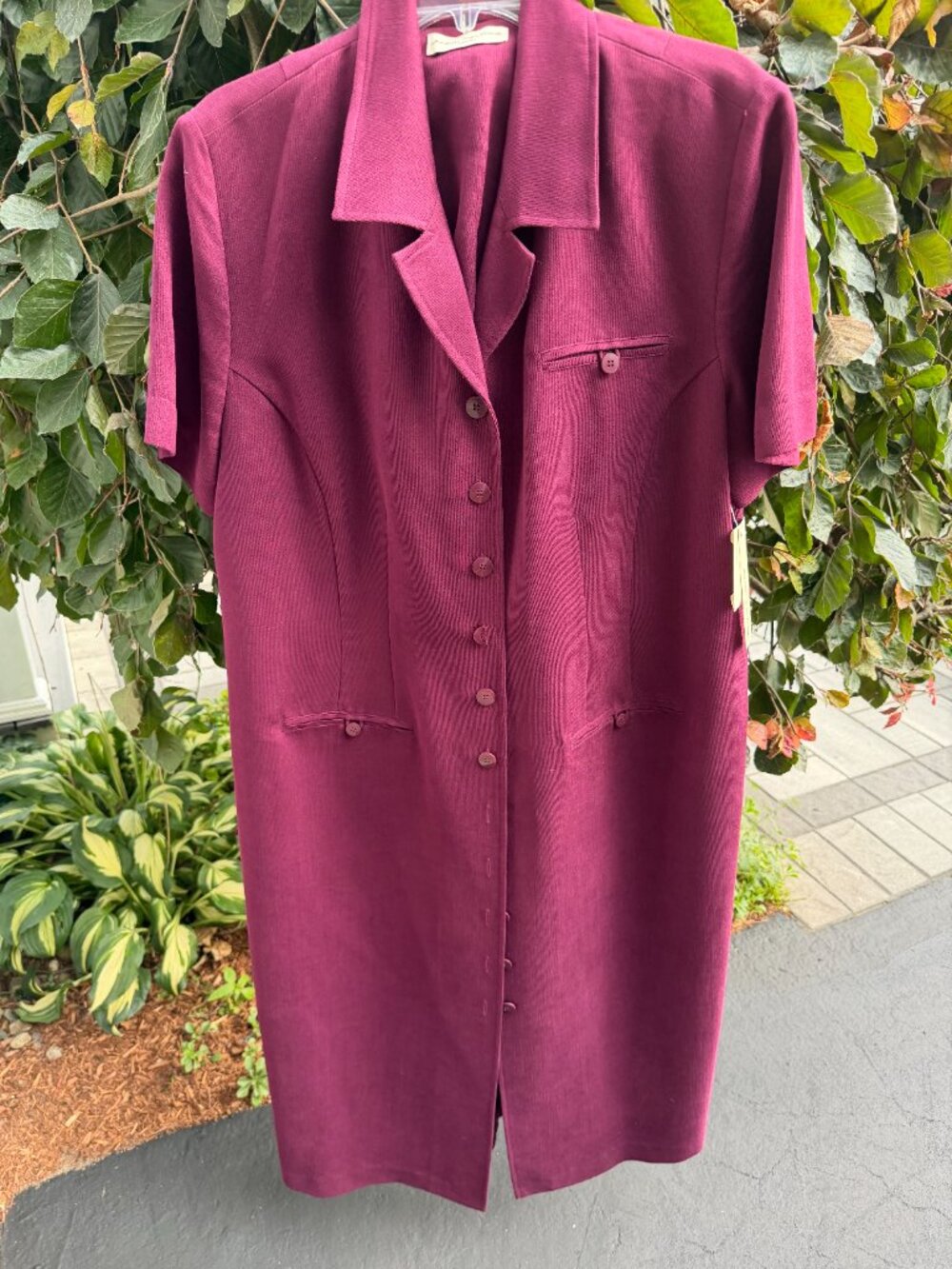 ✨ VINTAGE NWT AMANDA SMITH WOMAN 16W RAYON SHIRT DRESS ✨
